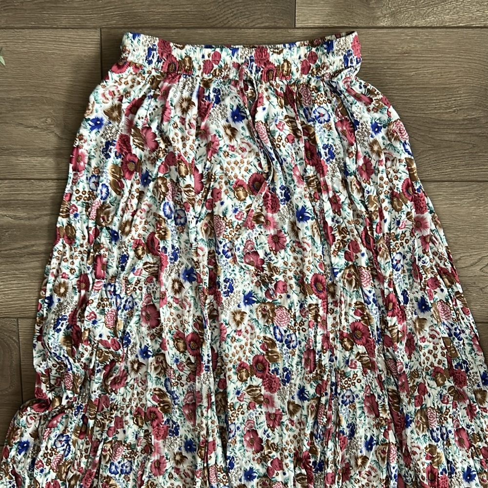 AUGUSTE THE LABEL Floral Maxi Skirt Size 4 - Picture 3 of 7